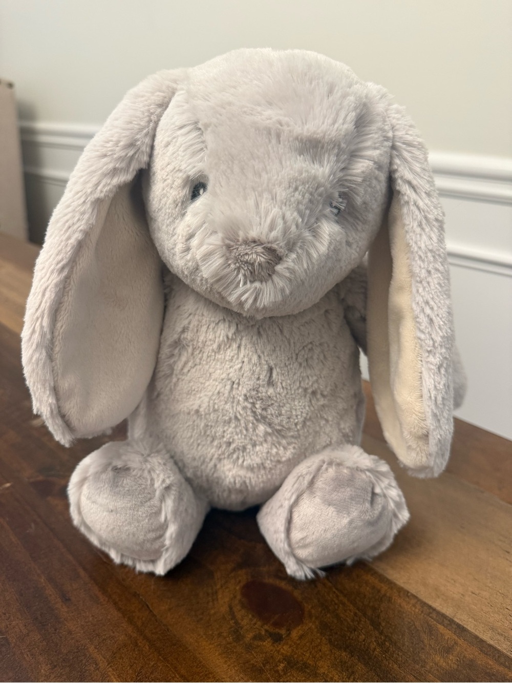 Aurora Ebba Dewey Dusk Grey Bunny Plush 12.5" Stuffed Animal Soft Gray Rabbit